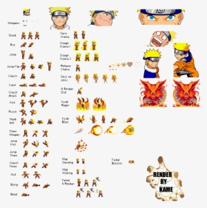 Naruto Sprite Png - Sprites De Naruto Png #56448