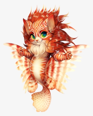 Mermaid Cat - Furvilla Aquatic Cat #56523