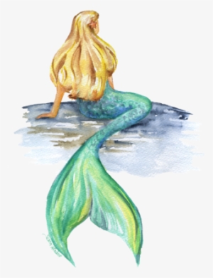 Watercolor Mermaid Png #56598