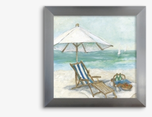 Coastal Watercolor ~ Fence #56754