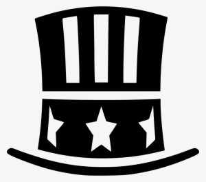 Uncle Sam Hat - Uncle Sam Hat Svg #57362