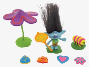 Trolls - Goliath 32982 Trolls Garden Accessory Set Game #57439