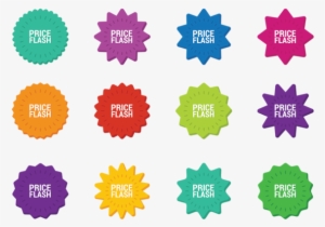 Price Flash Shapes Vector #57537