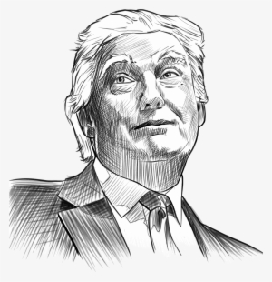 This Free Icons Png Design Of Donald Trump Sketch #57581