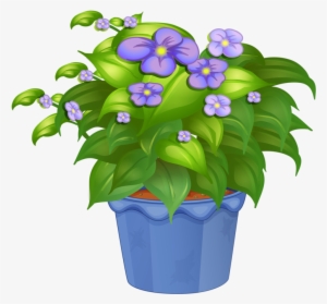 Flower Pot 30 Png Garden สวน Pinterest Flower Clip - Flower Pot Art Png #58283