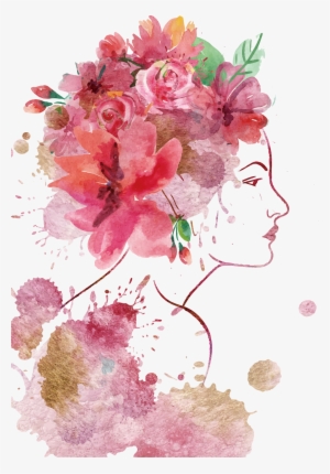 Graphic Woman Painting International Womens Day Women - Cartão Dia Da Mulher #58532