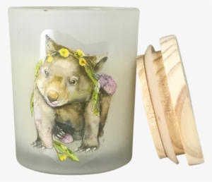 Wombat Native Candle 8cm - Shiba Inu #58831