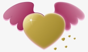 Cartoon Heart Of Gold #59443