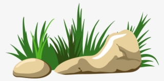 Rock Clipart Grass Patch - Grass Png Cartoon #59655 Rock Clipart Grass Patch - Grass Png Cartoon #59655