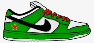 Converse Clipart Hip Hop Shoe Illustration - Nike Sneakers Clipart #59806
