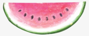 Watermelon Watercolor - Transparent Watercolor Watermelon #59892