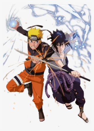 Naruto, Sasuke, And Vs Image - Naruto And Sasuke Transparent Png #500118