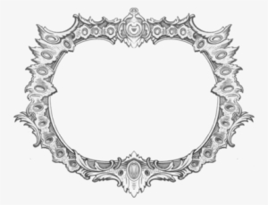 Vintage Borders - Baroque Border Png #500120