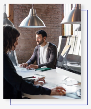 Back In The Day When Your Users Were All On The Network - Communal Desk Setup Office #500181