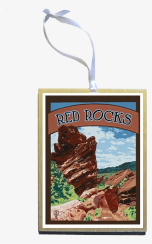 Vintage Red Rocks Park Wpa Poster Art Print 24x18 #500383