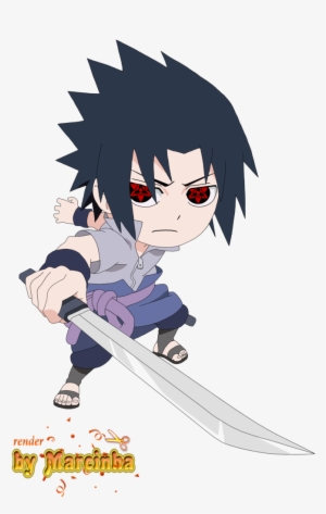 Render Chibi Sasuke Eternal Mangekyou By Marcinha20 - Sasuke Chibi Sharingan #500533