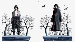 Itachi & Sasuke Transparent Wallpaper Ps Vita Wallpaper - Sasuke #500858