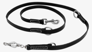 Hands Free Leather Dog Leash 7' #501400