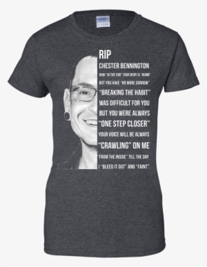 Image 368px Linkin Park Rip Chester Bennington, Breaking - August Girl T Shirts #501453