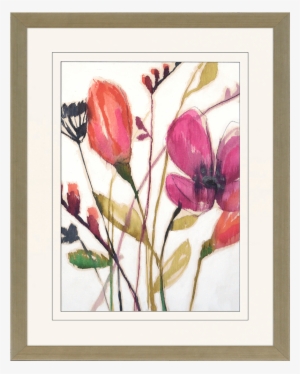 Vivid Arrangement I - Jennifer Goldberger Canvas Wall Decor Prints - Vivid #501489