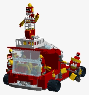 Ccfd Fire Truck - Construction Set Toy #501751