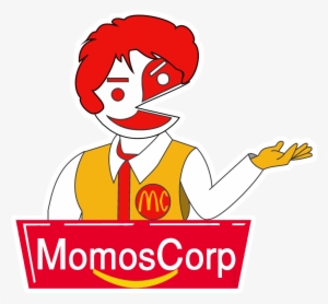 Ronald Mcdonald Face Png Vector - Marcas De Agua Momos Corp Png #501813