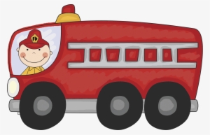Vintage Truck Panda Free - Clip Art Fire Truck Clipart #502190