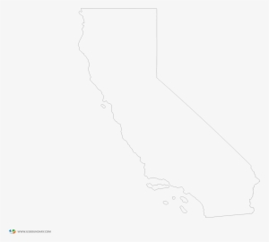 Transparent Calif Outline - Sketch #502392