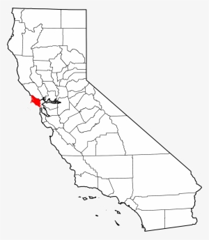 Open - Los Angeles On State Map #502422