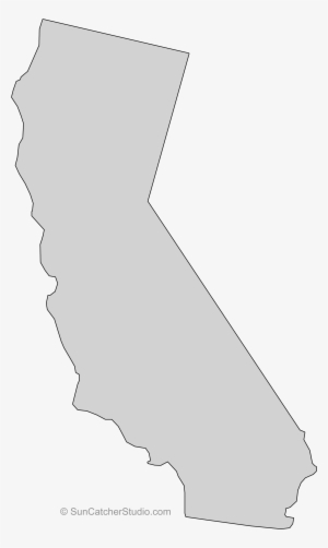 Clipart Freeuse Stock California Outline Clipart - California Stencil #502463