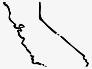 Outline Of California - State Of California Clip Art #502918