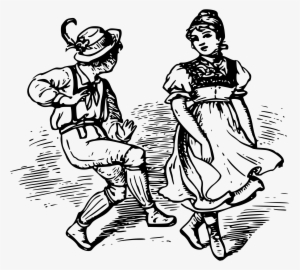 Dancing People Drawing At Getdrawings - Drawing Of Children Dancing #502938