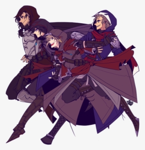 Robes Drawing Assassin Banner Freeuse Download - Final Fantasy 15 Assassin's Creed Festival #503161