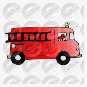 Fire Truck Clipart Transportation - Fire Engine #503632