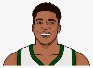 Giannis Antetokounmpo Is The First Player With At Least - Kyrie Irving Cartoon Head #504107