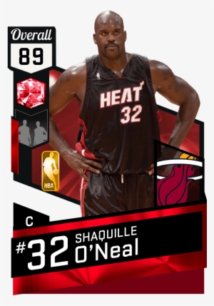 '06 Shaquille O'neal Ruby Card - Best 2k 17 Myteam Uniforms #504777