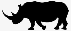 Clipart Royalty Free Stock Rhinoceros Cattle Clip Art - Rhino Clipart Png #504945