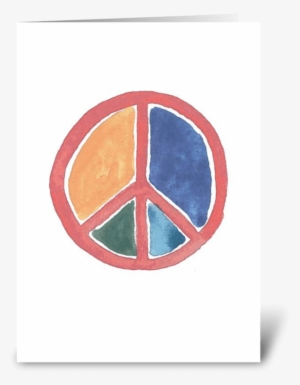 Peace Sign Greeting Card - Peace Symbols #505085