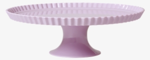 Lavender Melamine Cake Stand - Cake Stand Clipart Png #505201