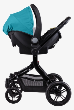 Black Pram Baby Png Image - Baby Capsule Pram Combo #505718