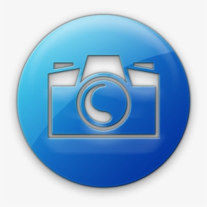 Blue Photo Gallery Icon #505881
