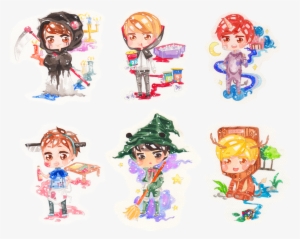 Exo For Halloween - Drawing #505951