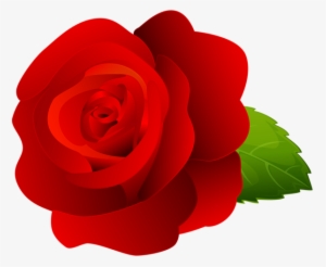 Rose Red Clip Art Png Image - Rose Red Clipart #506184