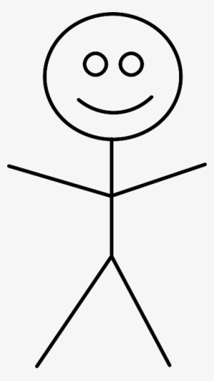 Baby, Black, Stick, Outline, Drawing, People, Boy - Stick Man Clip Art #506253