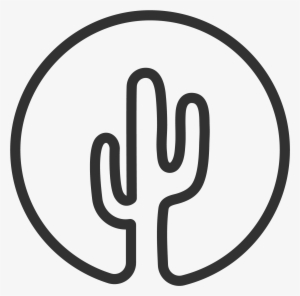 We Love Cactus Logo - Cactus Logo #506462