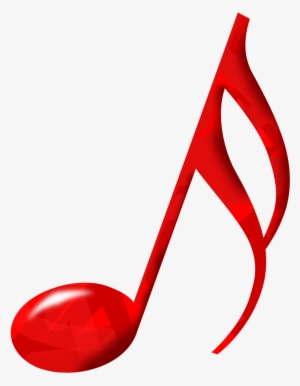 Musical Music Download Clip Art Transprent Png - Red Music Note Png #506666