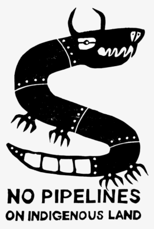 Mountain Outline Cliparts - Dakota Access Pipeline Black Snake #506800