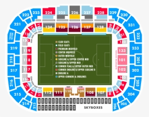 Seating Map - New York Red Bulls Stadium Seating Chart #508031