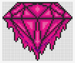 Diamond Perler Bead Pattern / Bead Sprite - Bead #508504