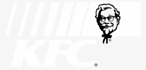 Kfc Logo Black And White - Kfc Death Raglan #508991